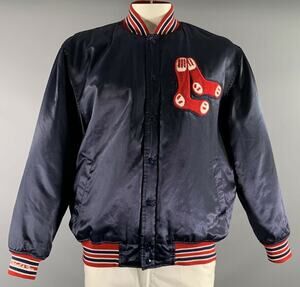 Mitchell & Ness Nostalgia Boston Size M 1679 Blue Red Jacket